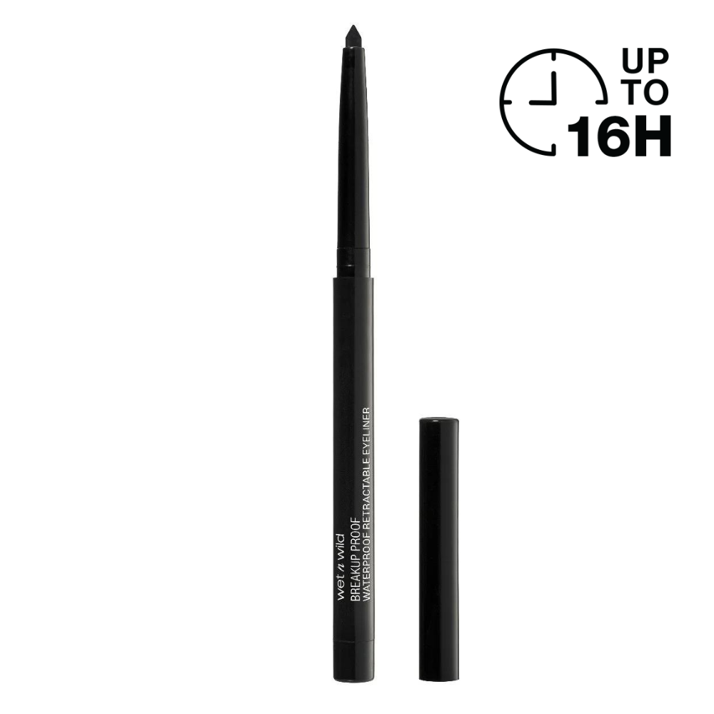 Breakup Proof Waterproof Retractable Gel Eyeliner- Blackest Black