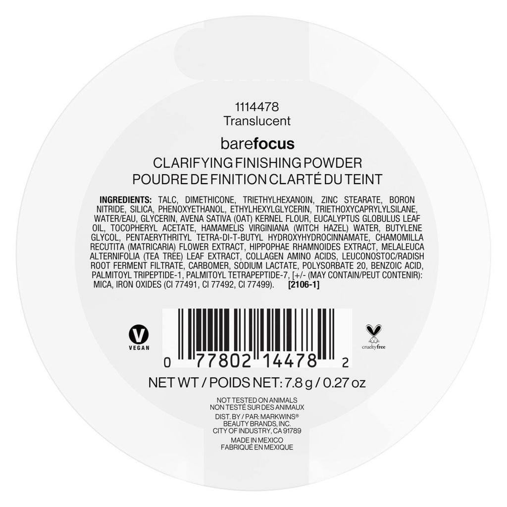 Bare Focus Clarifying Finishing Powder-Translucent
