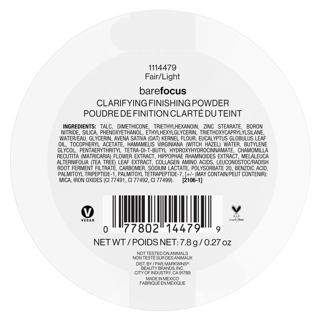 Bare Focus Clarifying Finishing Powder-Fair-Light