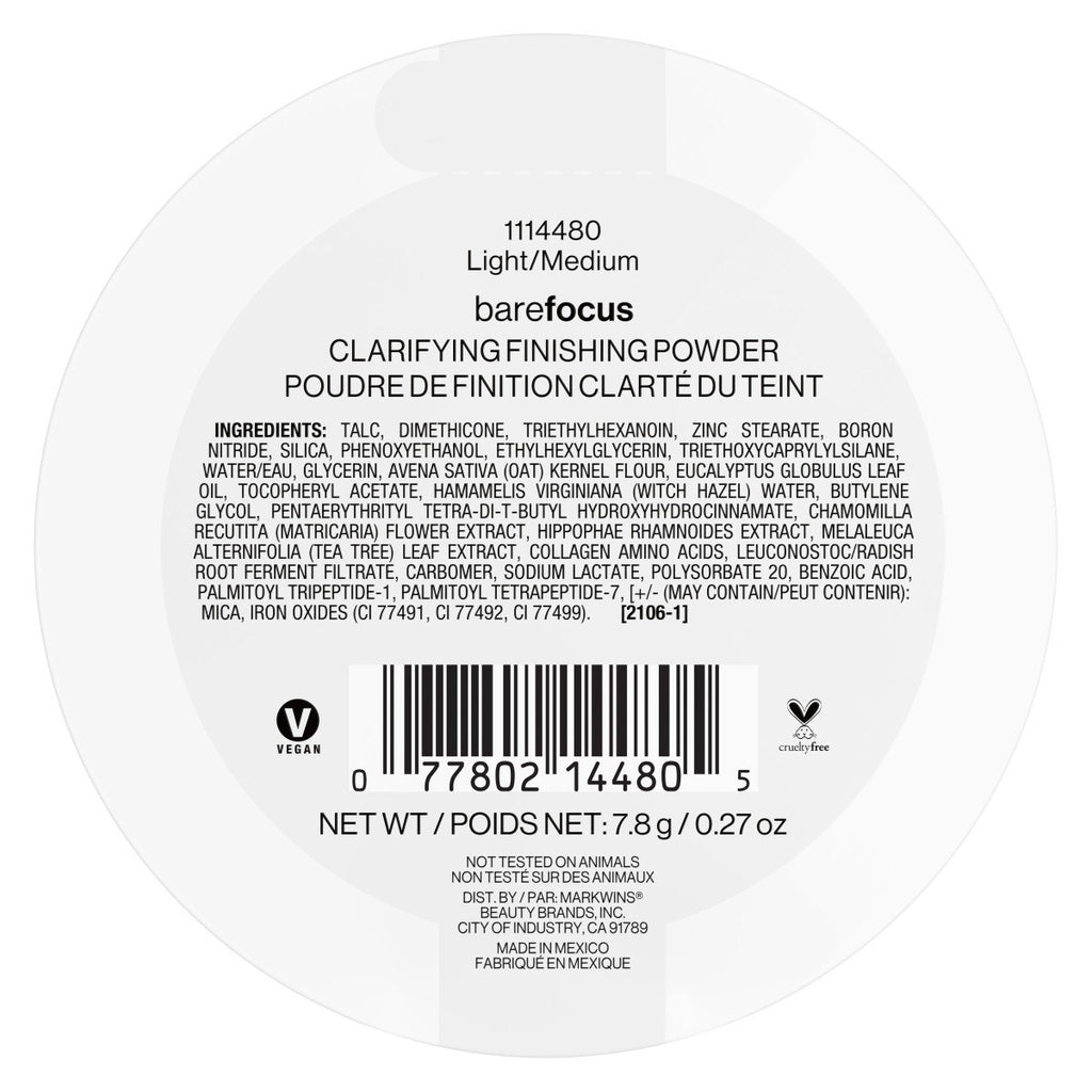 Bare Focus Clarifying Finishing Powder-Light-Medium