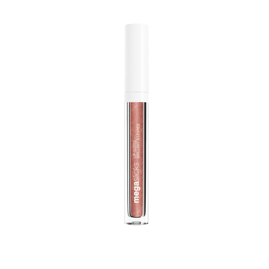 Wet n wild | MegaSlicks Lip Gloss-Bronzed Berry | Product front facing cap on, with no background