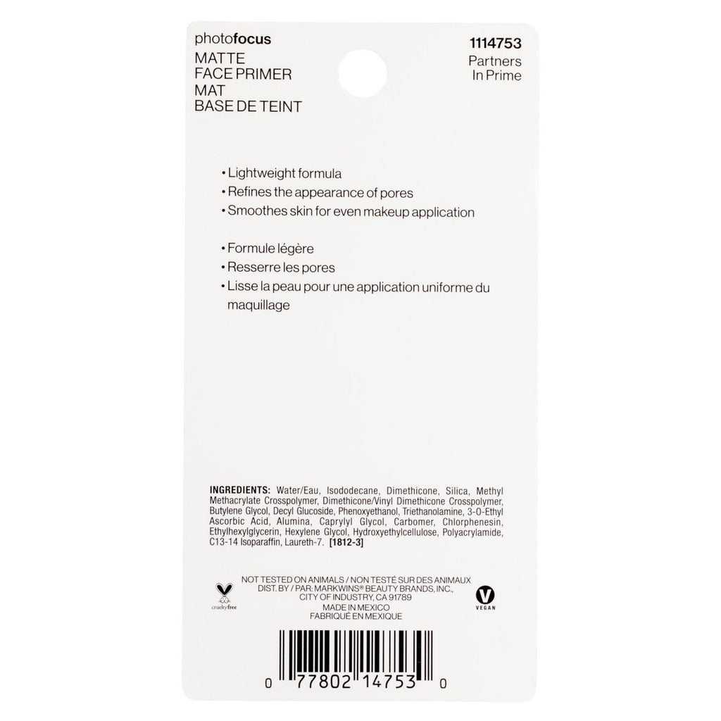 Photo Focus Matte Face Primer