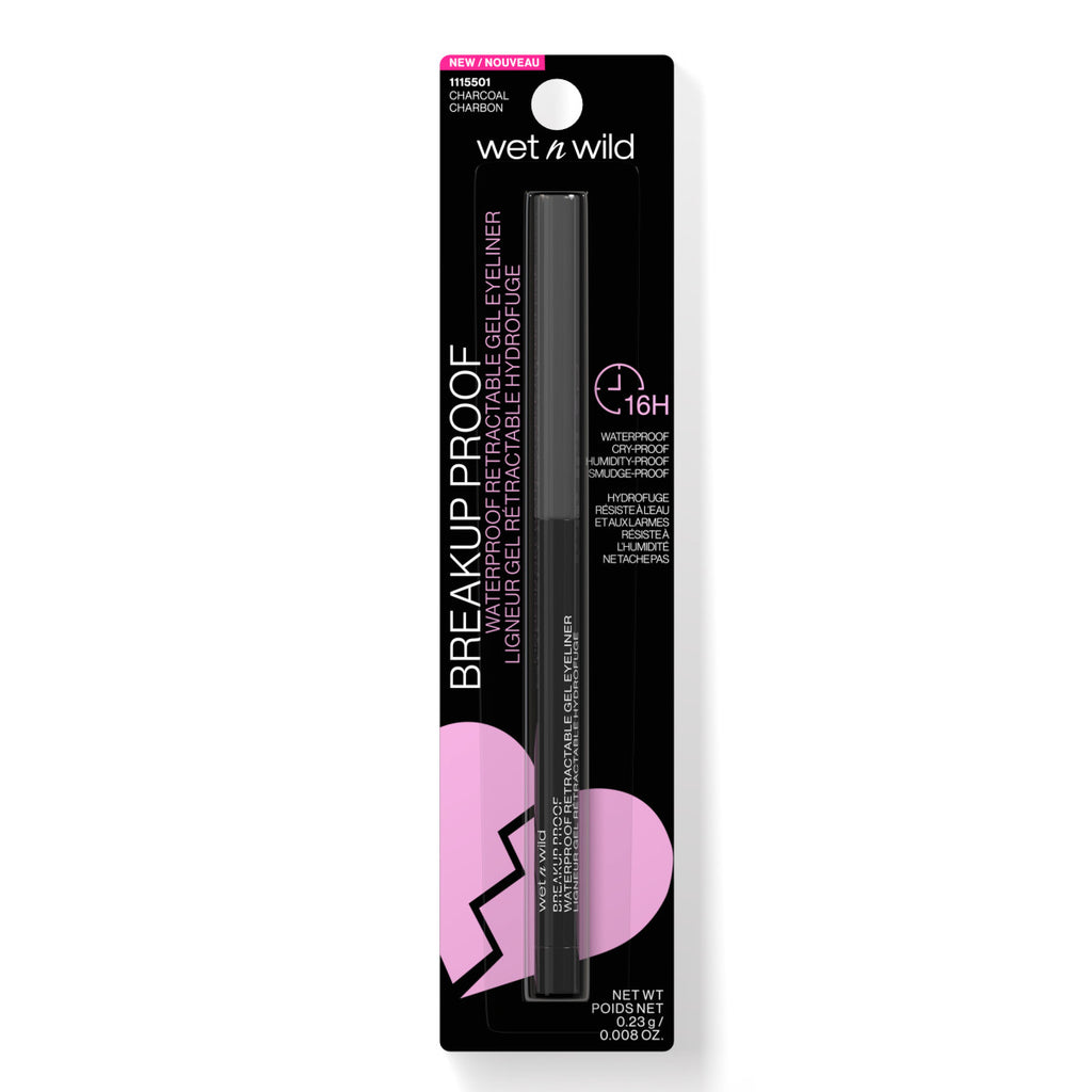 Breakup Proof Waterproof Retractable Gel Eyeliner- Charcoal