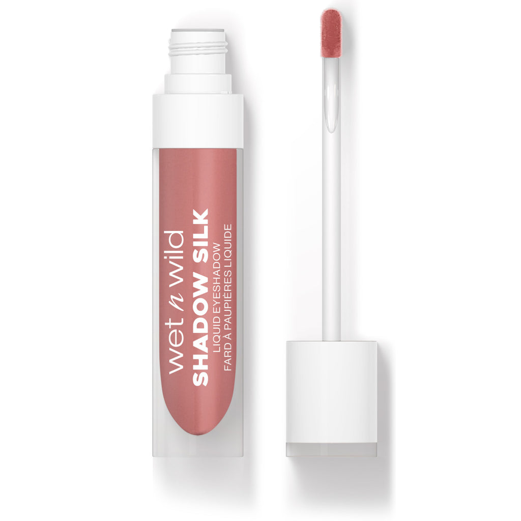 wet n wild | Shadow Silk Liquid Eyeshadow- Sweetest Bloom | Product facing forward with cap off