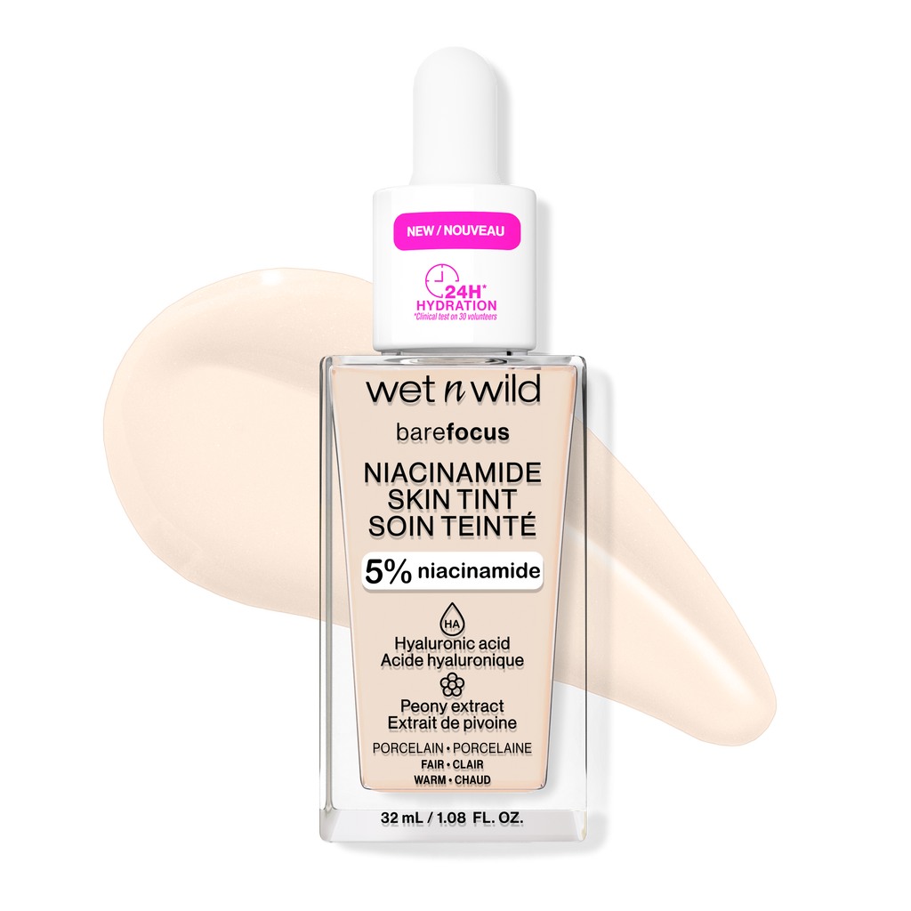Bare Focus Niacinamide Skin Tint | Porcelain - wet n wild Beauty