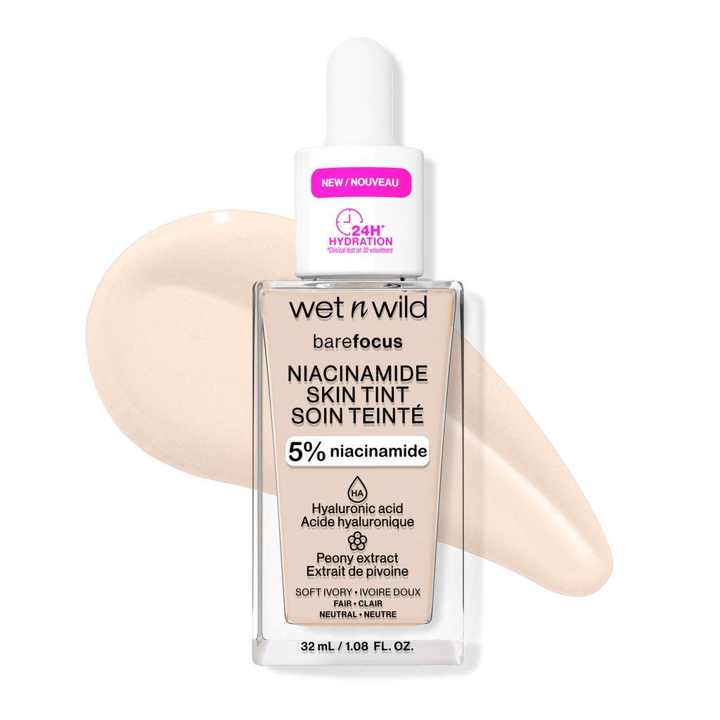 Bare Focus Niacinamide Skin Tint | Soft Ivory - wet n wild Beauty