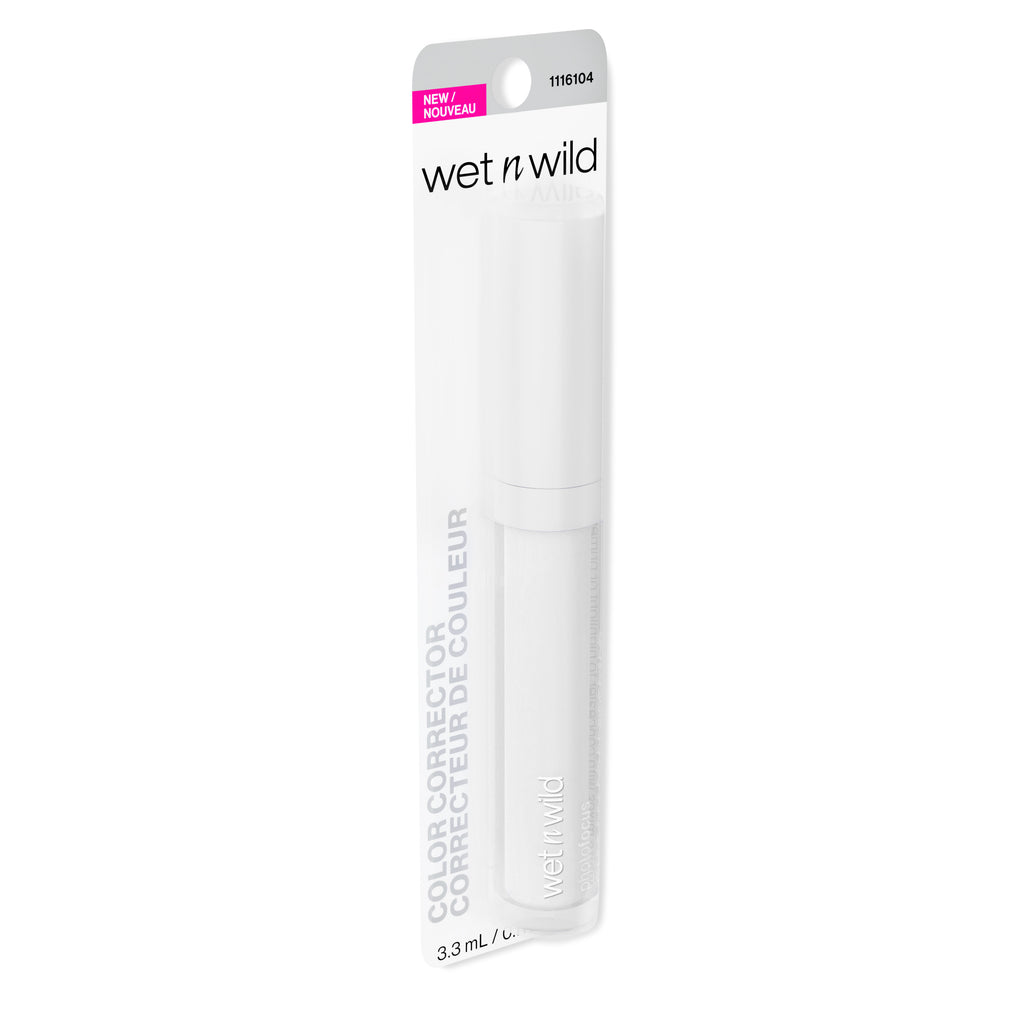 Wet n wild | Photo Focus Care Color Corrector | Product angled in packaging, with no background