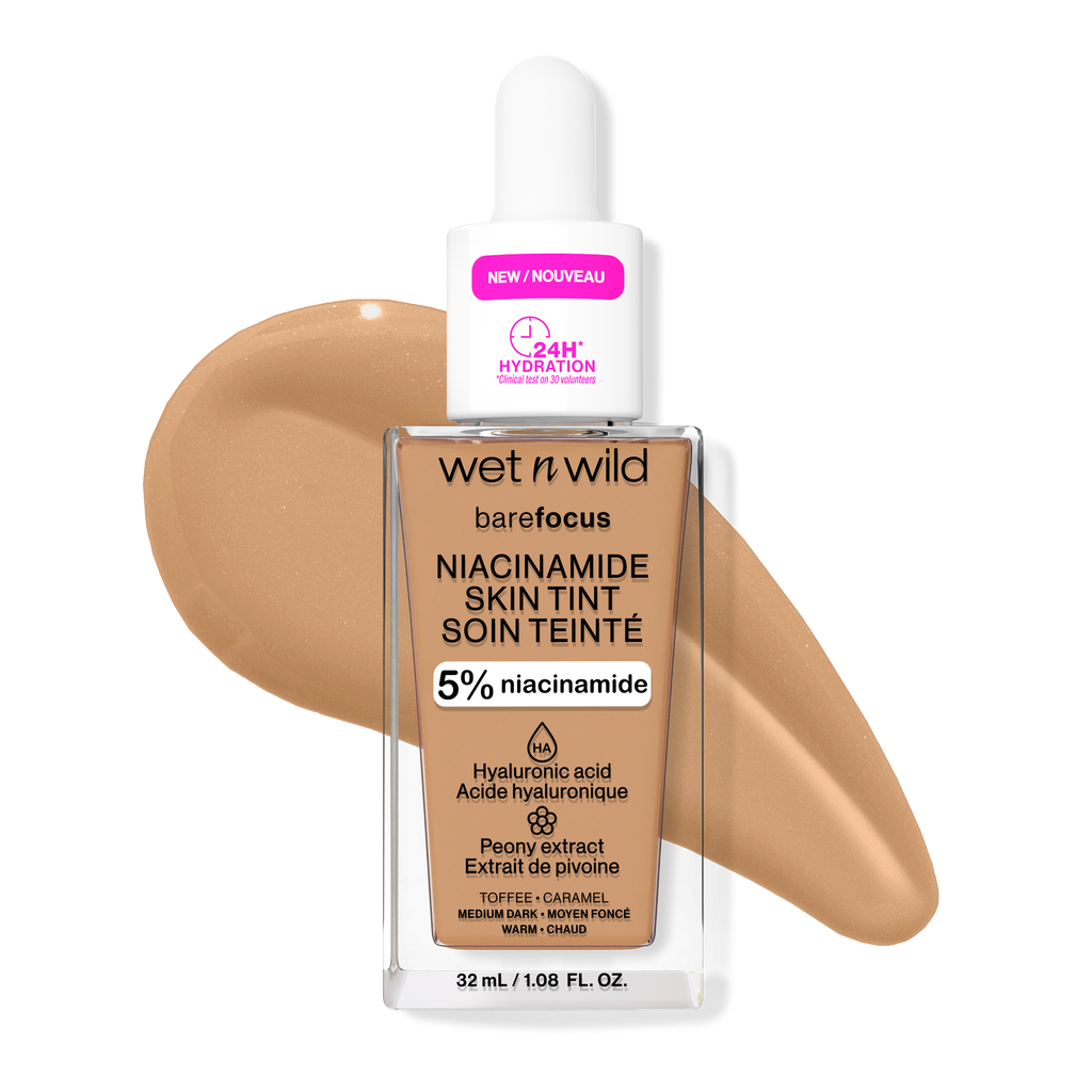 Bare Focus Niacinamide Skin Tint | Toffee - wet n wild Beauty