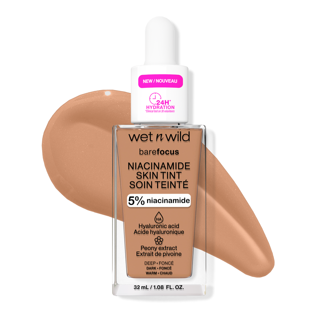 Bare Focus Niacinamide Skin Tint | Deep - wet n wild Beauty