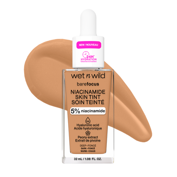 Bare Focus Niacinamide Skin Tint | Deep | wet n wild Beauty