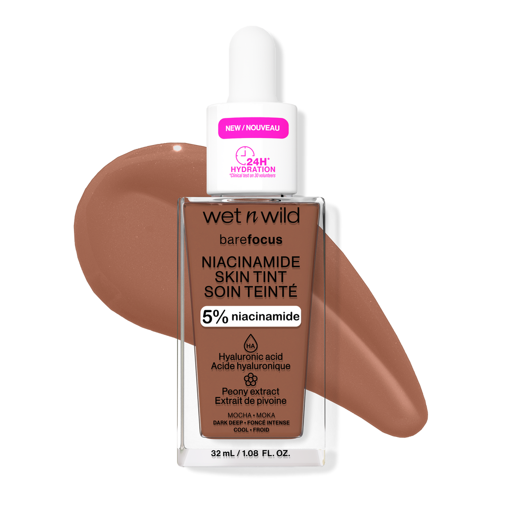 Bare Focus Niacinamide Skin Tint | Mocha - wet n wild Beauty