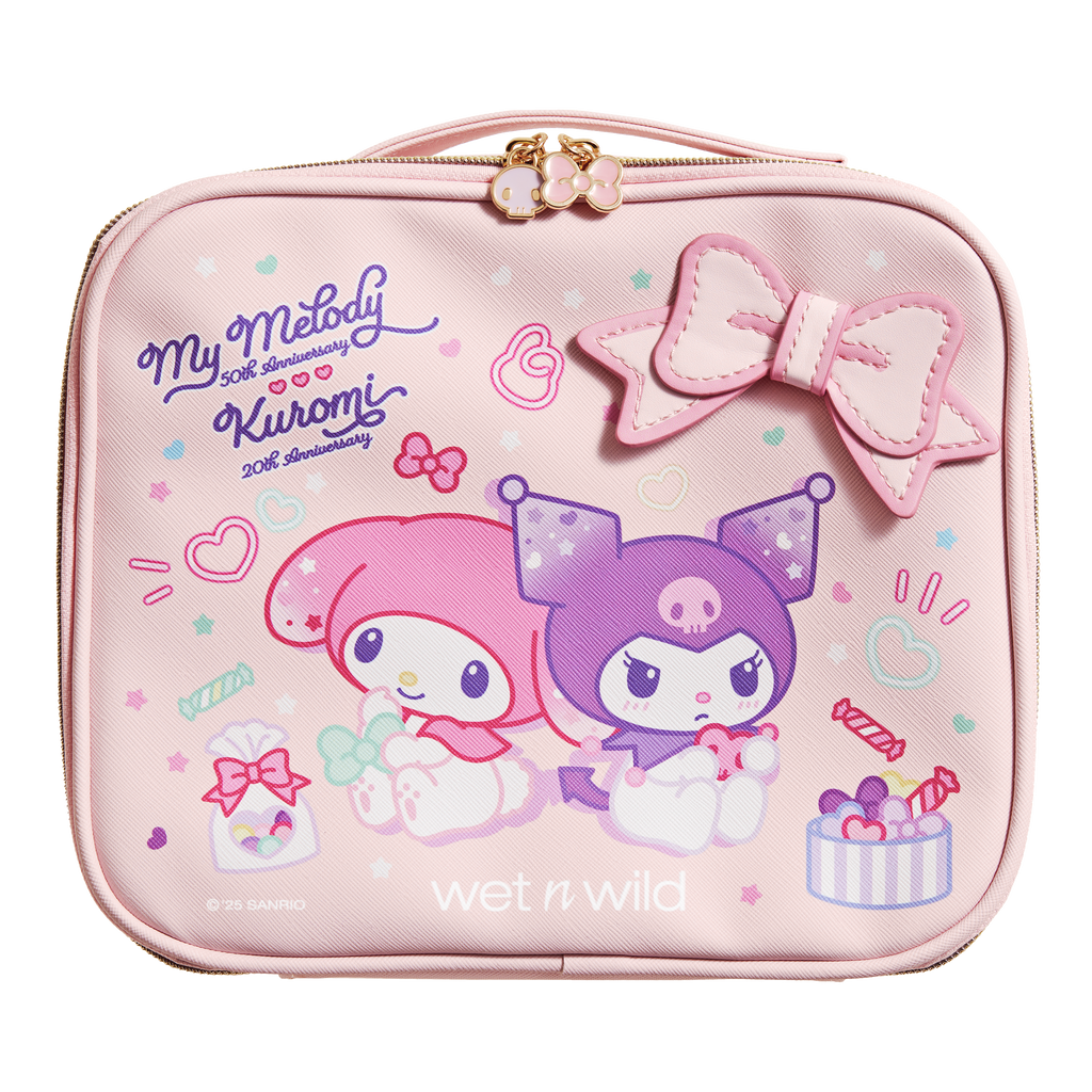 MY MELODY & KUROMI MAKEUP BAG | PINK - wet n wild Beauty
