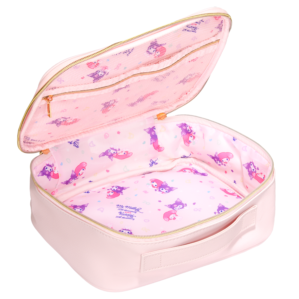 MY MELODY & KUROMI MAKEUP BAG | PINK - wet n wild Beauty