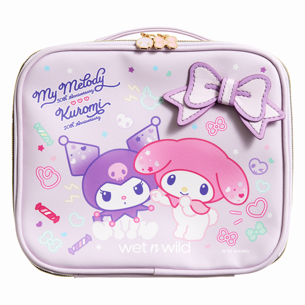 MY MELODY & KUROMI MAKEUP BAG | PURPLE - wet n wild Beauty