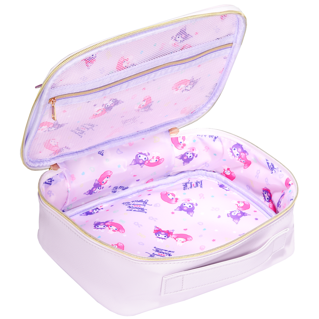 MY MELODY & KUROMI MAKEUP BAG | PURPLE - wet n wild Beauty