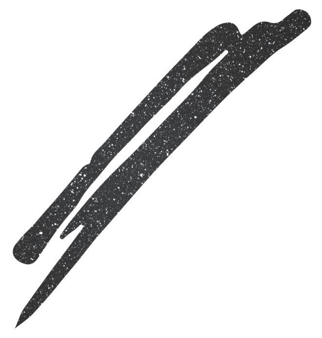 Wet n wild | MegaLiner Liquid Eyeliner- Cosmic Black | Product swatch, with no background