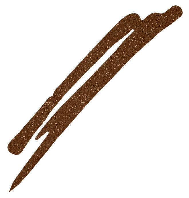 Wet n wild | MegaLiner Metallic Liquid Eyeliner-Metallic Brown | Product swatch, with no background