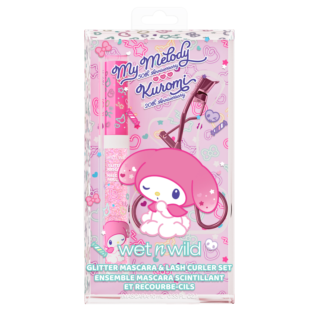 GLITTER MASCARA & LASH CURLER SET | PINK DREAMS - wet n wild Beauty