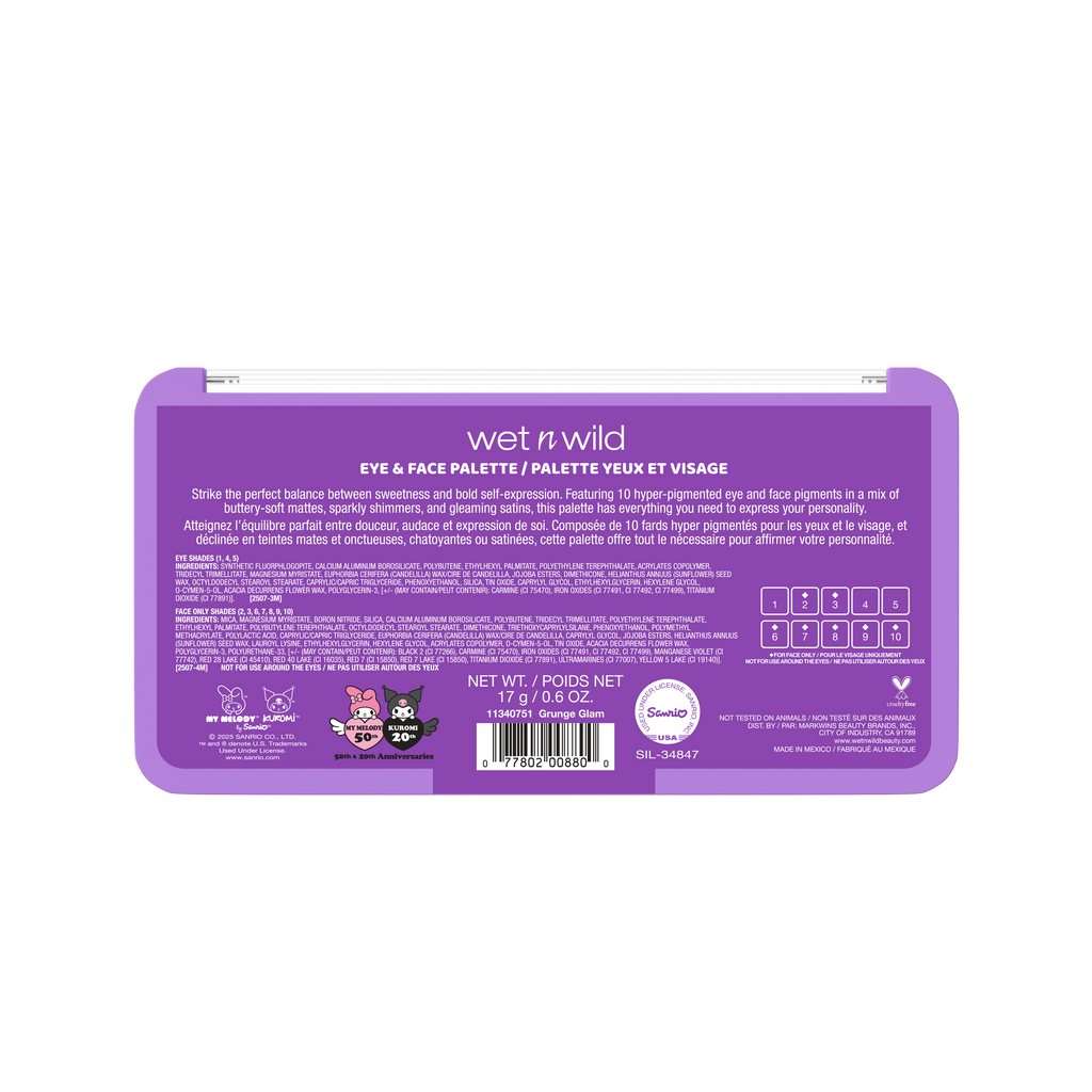 EYE & FACE PALETTE | GRUNGE GLAM - wet n wild Beauty