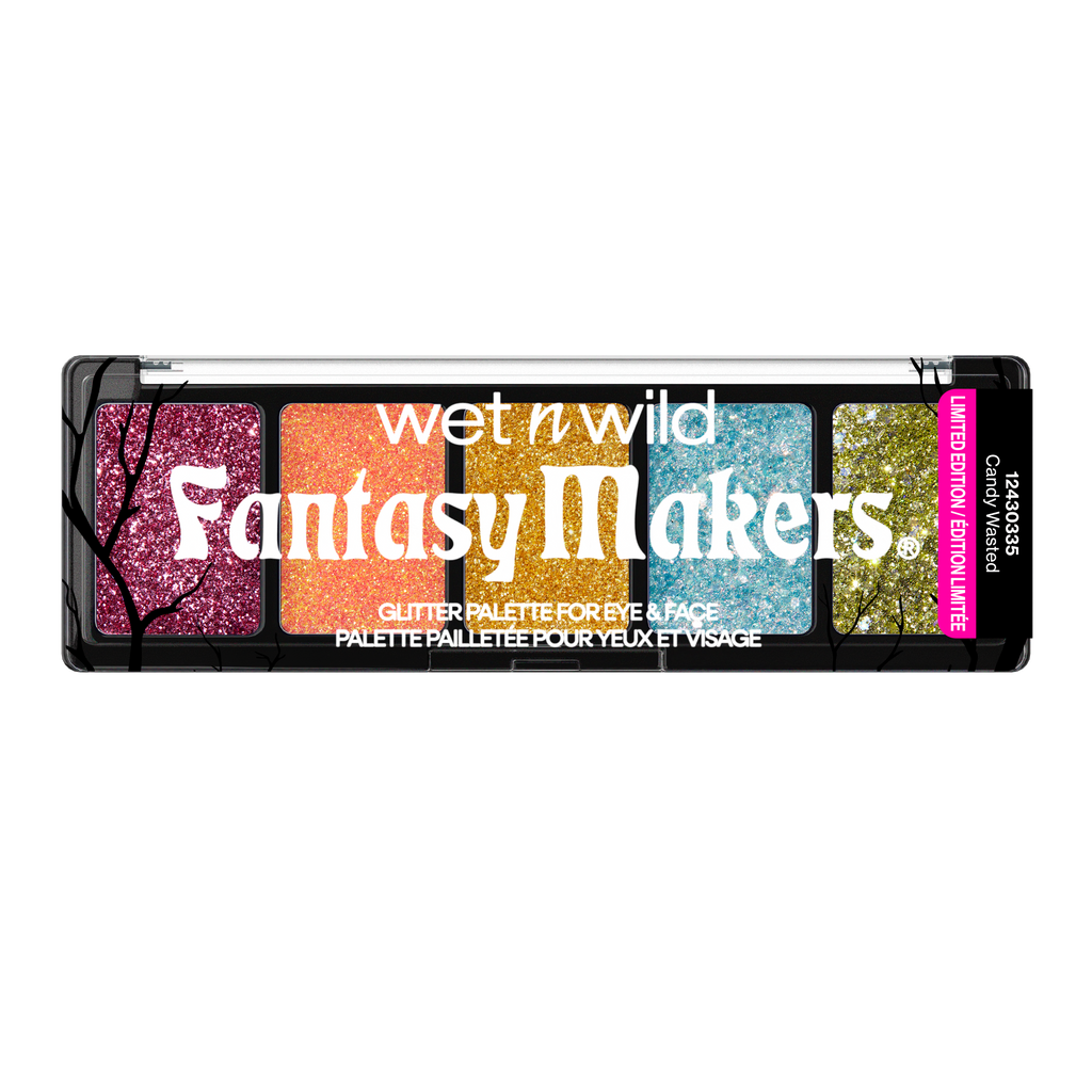 GLITTER PALETTE FOR EYE & FACE | CANDY WASTED - wet n wild Beauty