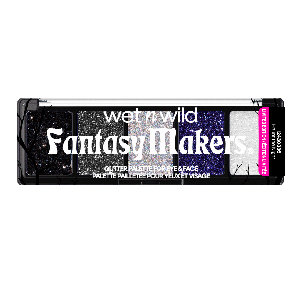 GLITTER PALETTE FOR EYE & FACE | HAUNT THE NIGHT - wet n wild Beauty