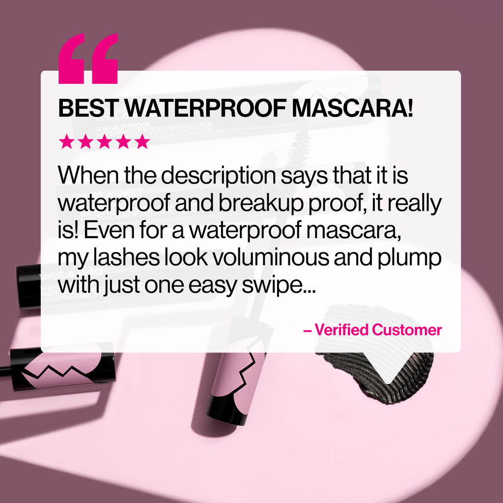 Breakup Proof Waterproof Boosting Mascara
