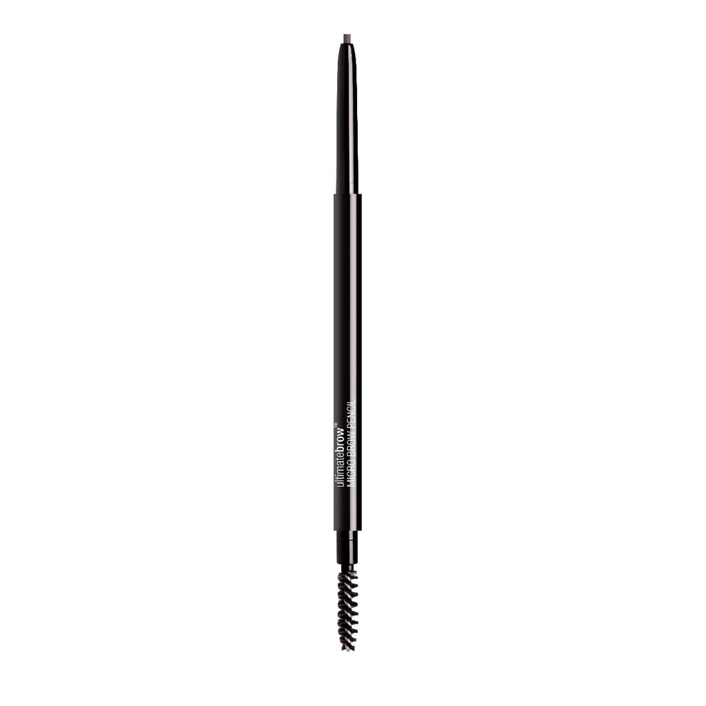 Wet n wild | Ultimate Brow™ Micro Brow Pencil-Ash Brown | Product front facing cap off, with no background