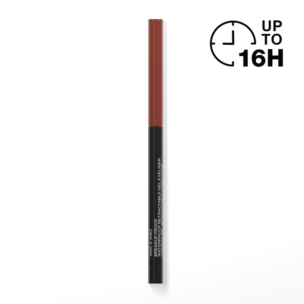 Breakup Proof Waterproof Retractable Gel Eyeliner- Brick Brown