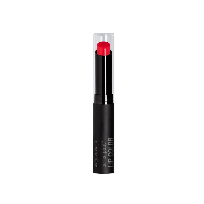 Wet n wild | Perfect Pout Lip Color- Undercover Lover | Product front facing cap on, with no background
