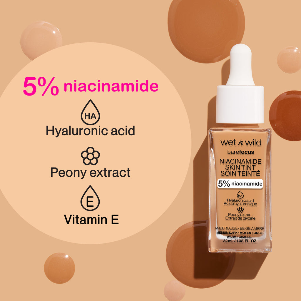 Bare Focus Niacinamide Skin Tint | Light - wet n wild Beauty