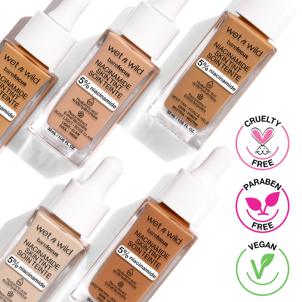 Bare Focus Niacinamide Skin Tint | Light - wet n wild Beauty