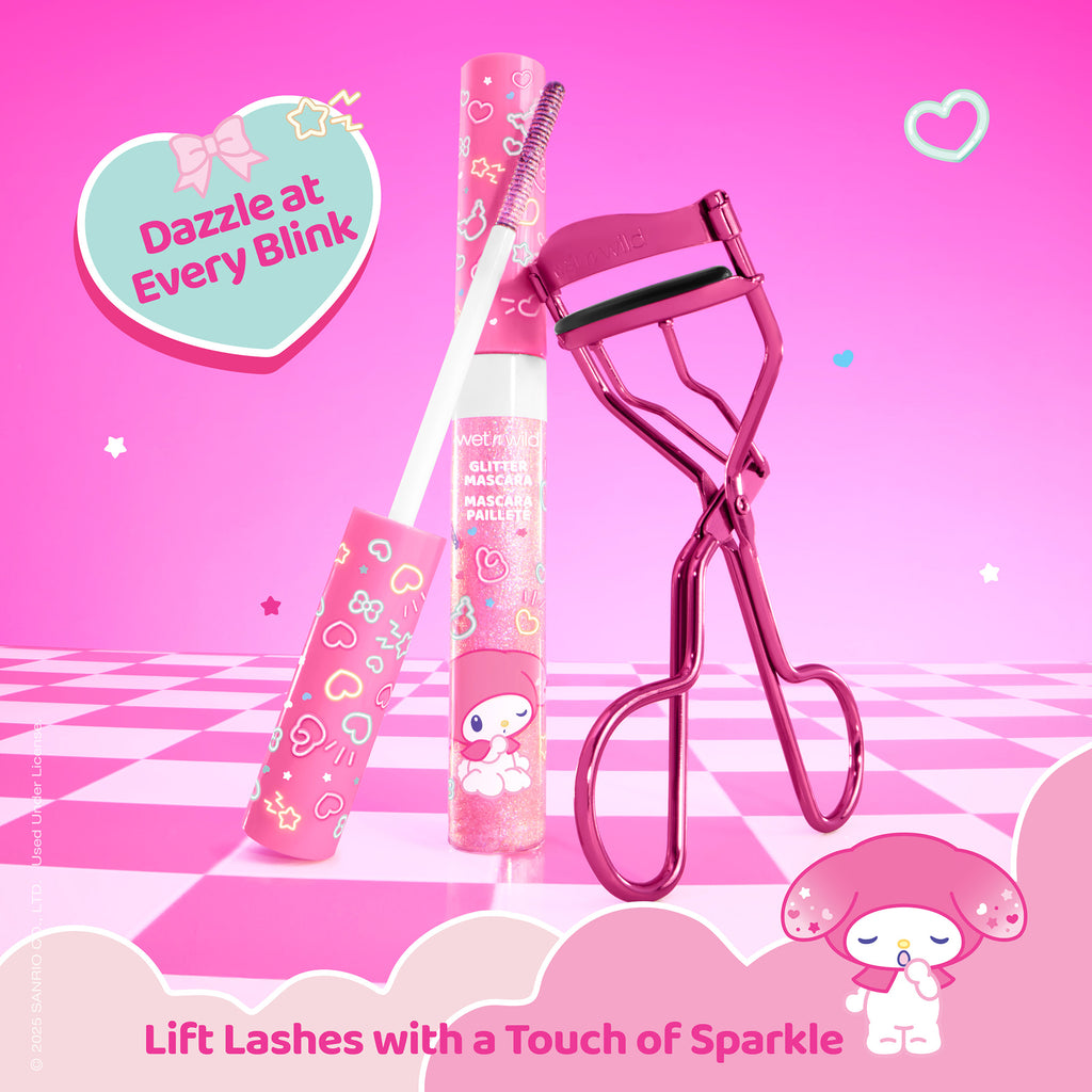 GLITTER MASCARA & LASH CURLER SET | PINK DREAMS - wet n wild Beauty