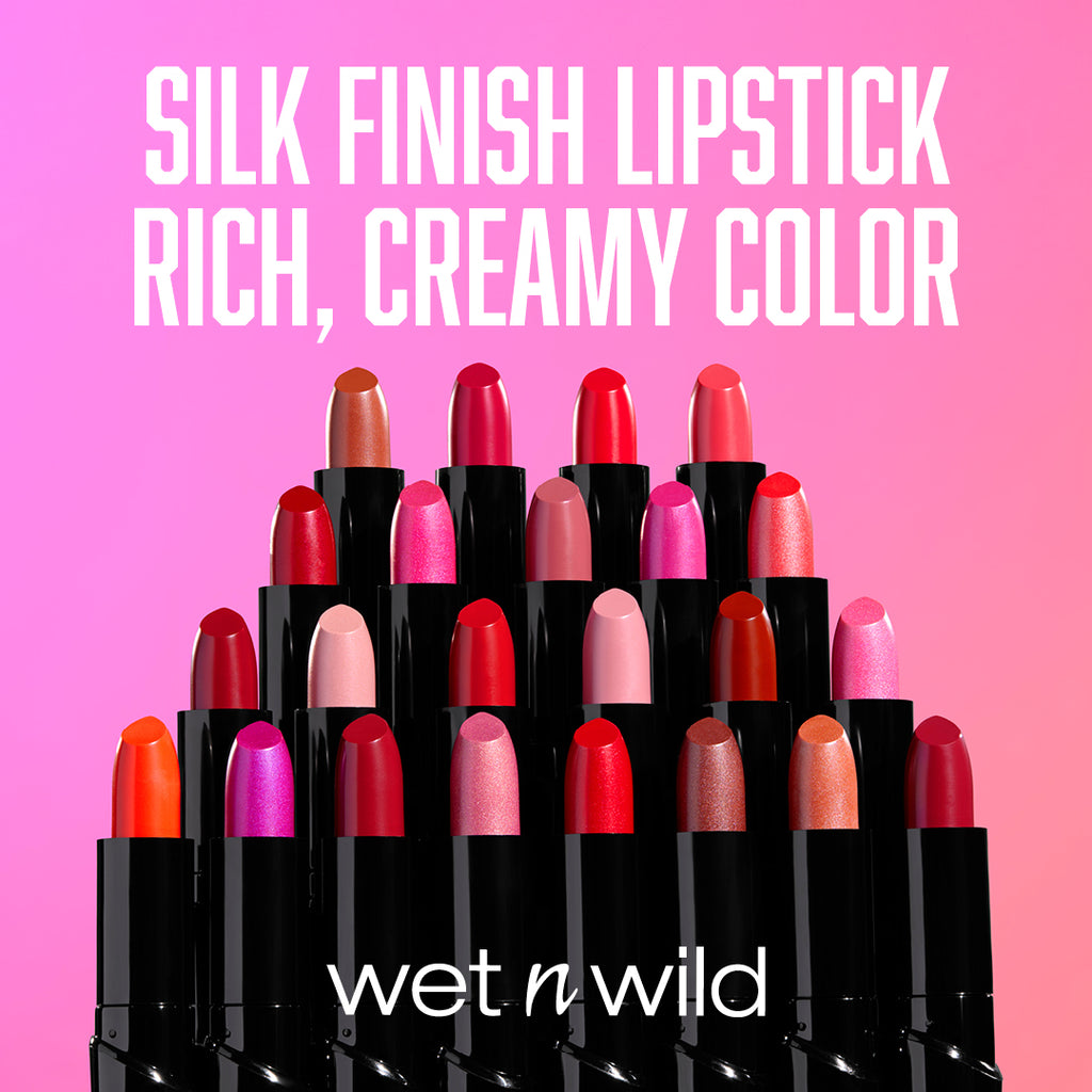 Silk Finish Lipstick | Raging Red - wet n wild Beauty