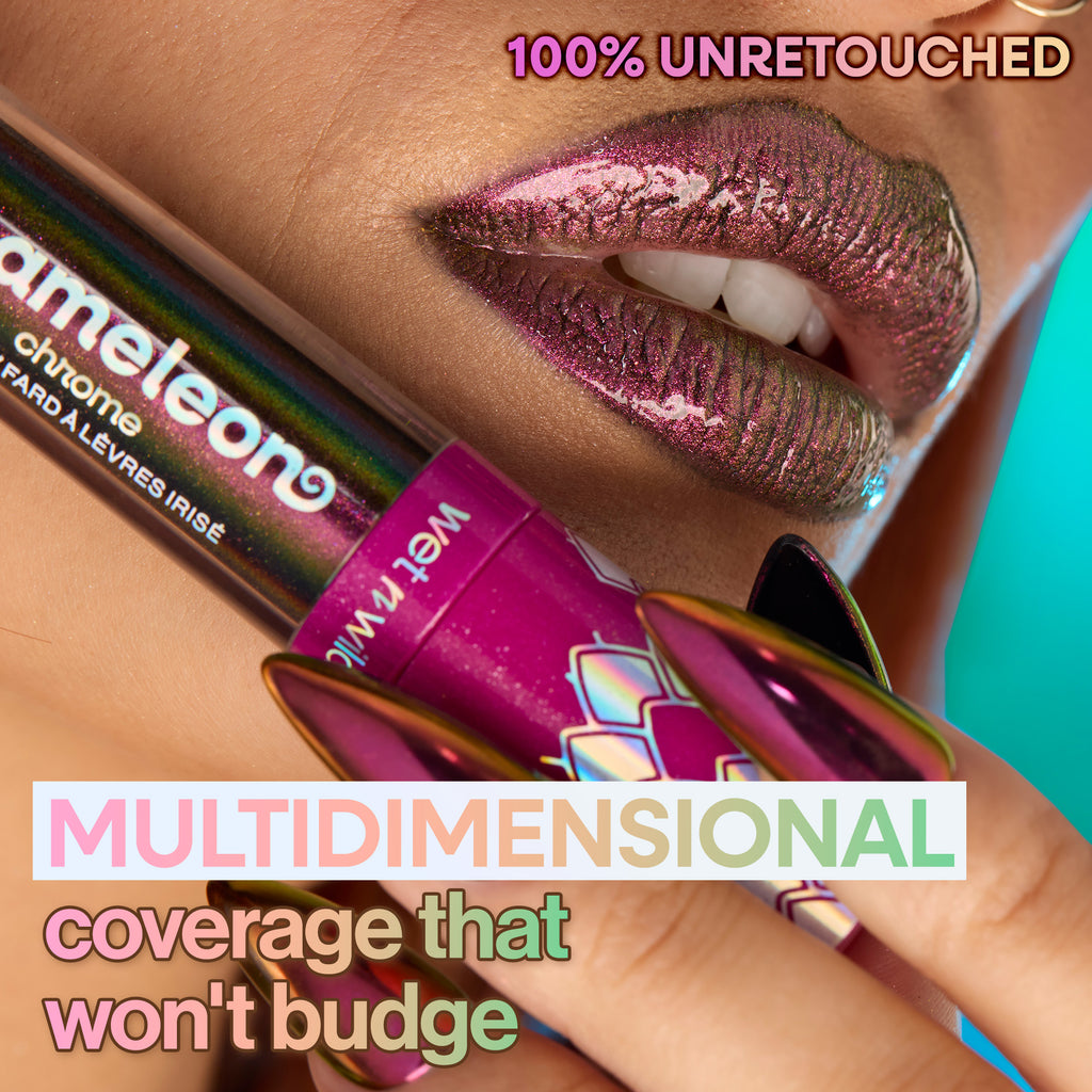 Chameleon Chrome Lip Foil Application Image