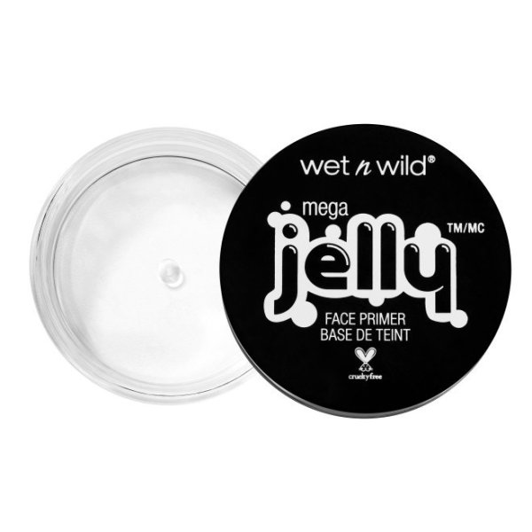 Wet n wild | Mega Jelly Primer | Product front facing cap off, with no background