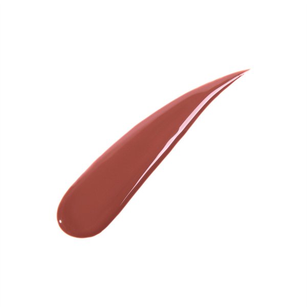 Lip gloss front facing on a white background