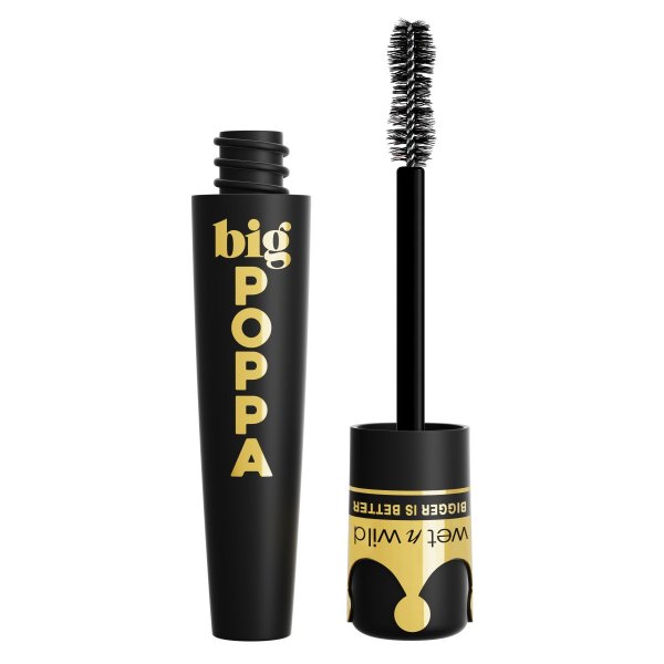 Wet n wild | BIG POPPA MASCARA | Product front facing cap removed, with no background