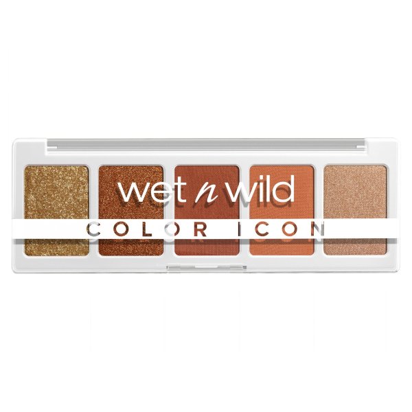 Wet n wild | COLOR ICON 5-PAN PALETTE (SUNDAZED) | Product front facing lid closed, with no background