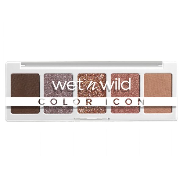 Wet n wild | COLOR ICON 5-PAN PALETTE (CAMO-FLAUNT) | Product front facing lid closed, with no background
