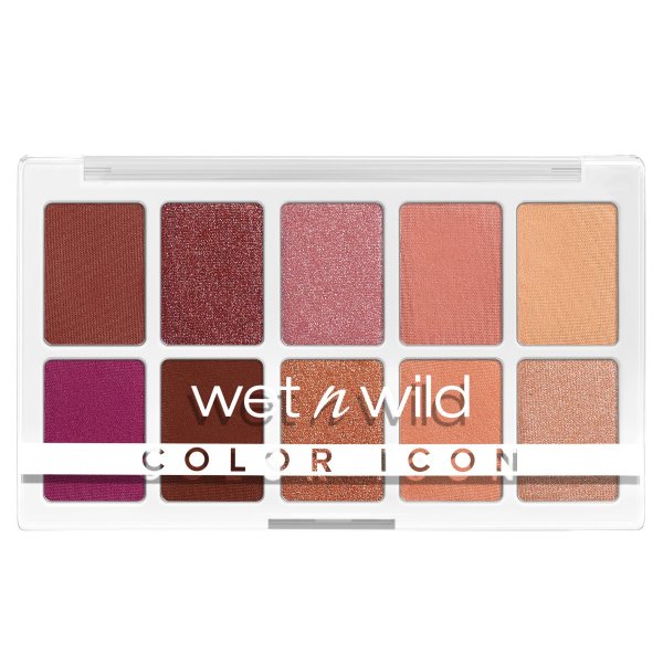 Wet n wild | COLOR ICON 10-PAN PALETTE (HEART & SOL) | Product front facing lid closed, with no background