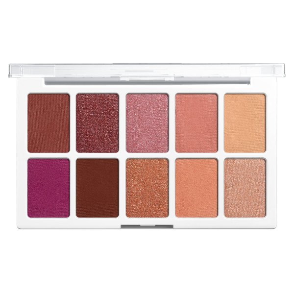 Wet n wild | COLOR ICON 10-PAN PALETTE (HEART & SOL) | Product front facing lid opened, with no background