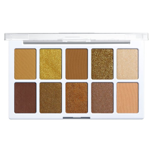 Wet n wild | COLOR ICON 10-PAN PALETTE (CALL ME SUNSHINE) | Product front facing lid opened, with no background