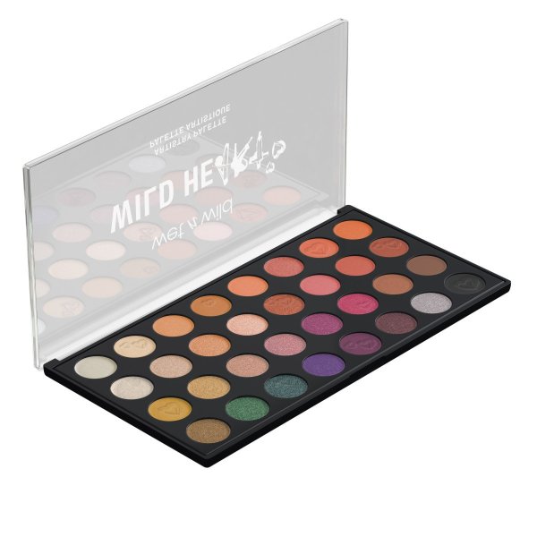 Wet n wild | WILD HEART ARTISTRY PALETTE | Product front facing lid opened, with no background