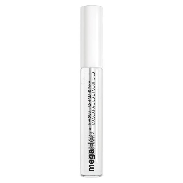 Wet n wild | MEGA CLEAR BROW & LASH MASCARA | Product front facing cap closed, with no background