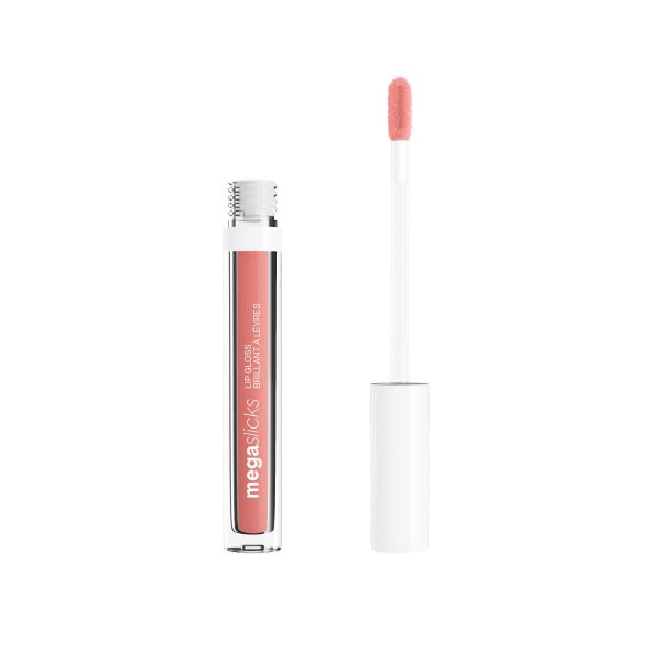 Wet n wild | MegaSlicks Lip Gloss-Love Language | Product front facing cap off, with no background