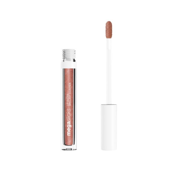 Wet n wild | MegaSlicks Lip Gloss-Bronzed Berry | Product front facing cap off, with no background