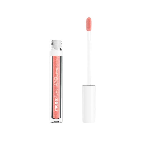 Wet n wild | MegaSlicks Lip Gloss-Cherish | Product front facing cap off, with no background