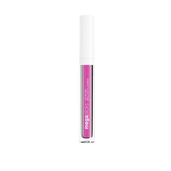Wet n wild | MegaSlicks Lip Gloss-Berried Treasure | Product front facing cap on, with no background