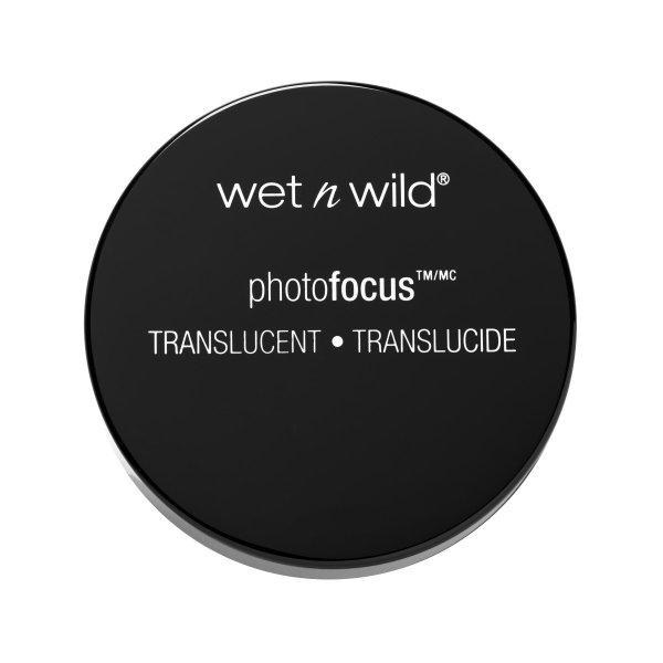 Wet n wild | Photo Focus Loose Setting Powder | Product front facing lid closed, with no background