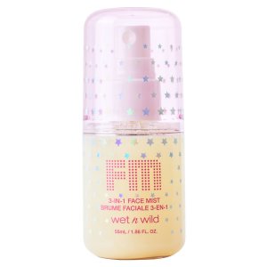 Wet n wild | Fantasy Makers 3-in-1 Face Mist - Dewy Illusion | Product front facing lid closed, with no background
